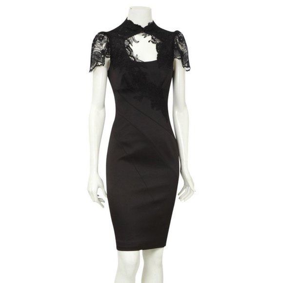 Karen Millen Dresses & Skirts - 💸SOLD💸 Karen Millen floral applique pencil dress US4